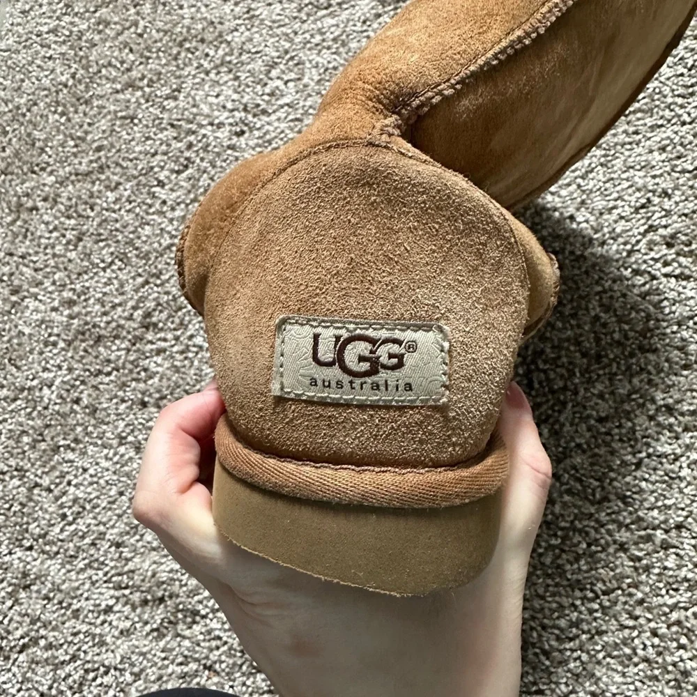 Ugg Classic Tall Pebble Chestnut Boot Size 9